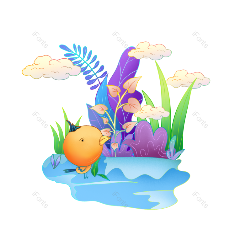 装饰图片,草丛元素,PNG,免抠素材